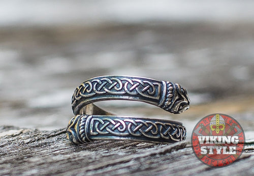 Adjustable Ring - Endless Knot, 925 Silver
