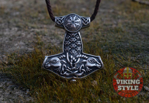 Mjölnir Pendant - Ram, 925 Silver