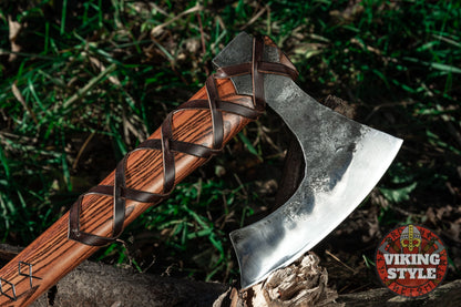 Traditional Viking Bearded Axe